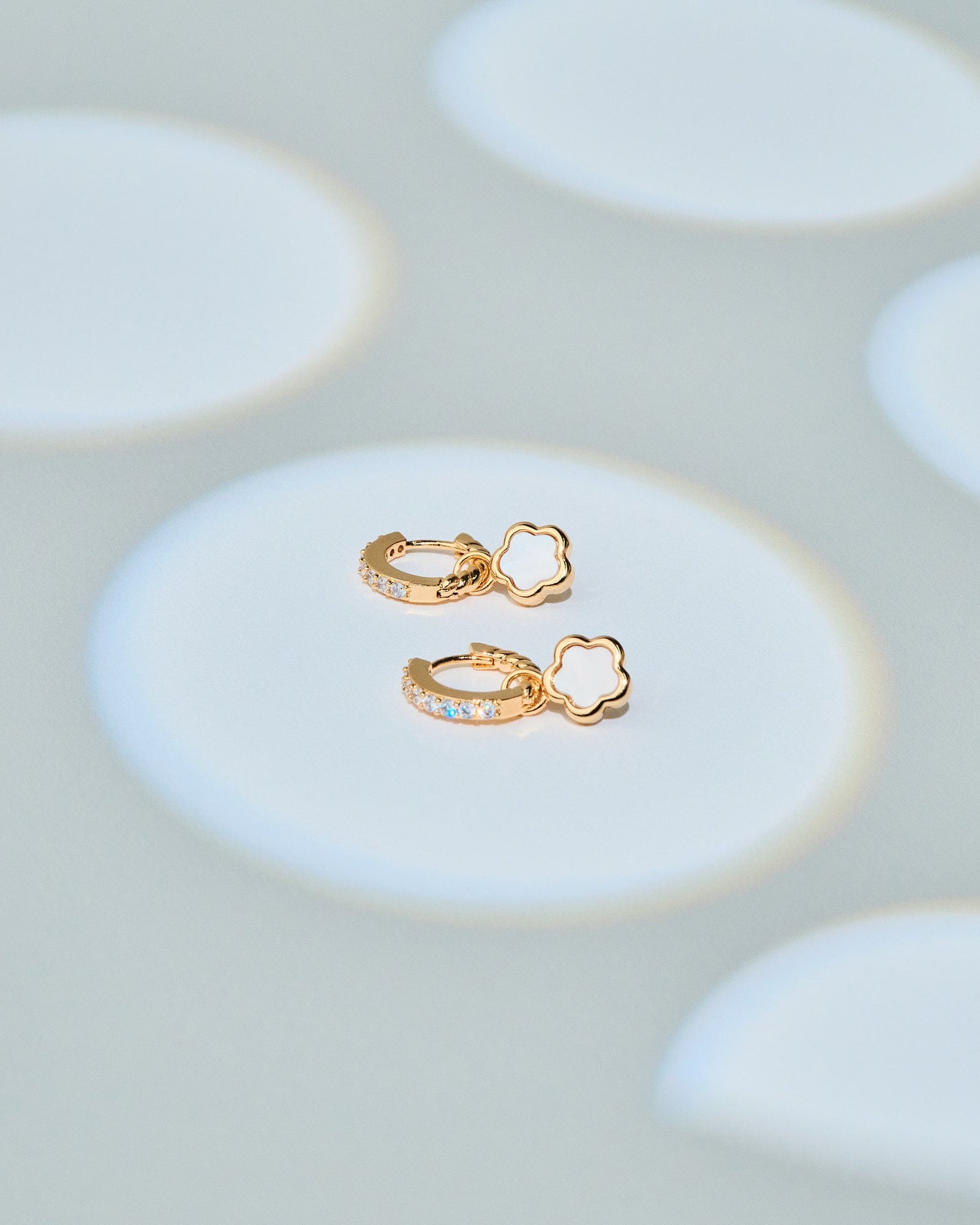 18K Plated Jean Earrings