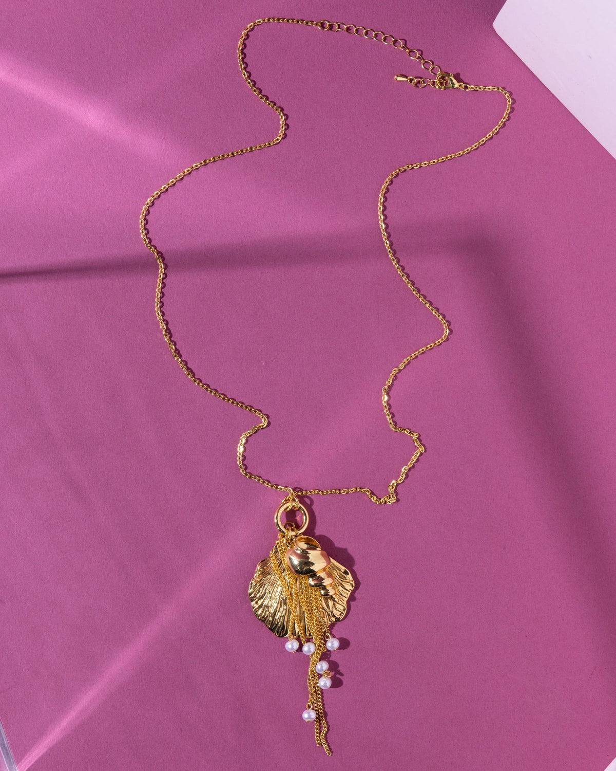 16K Plated Audra Necklace