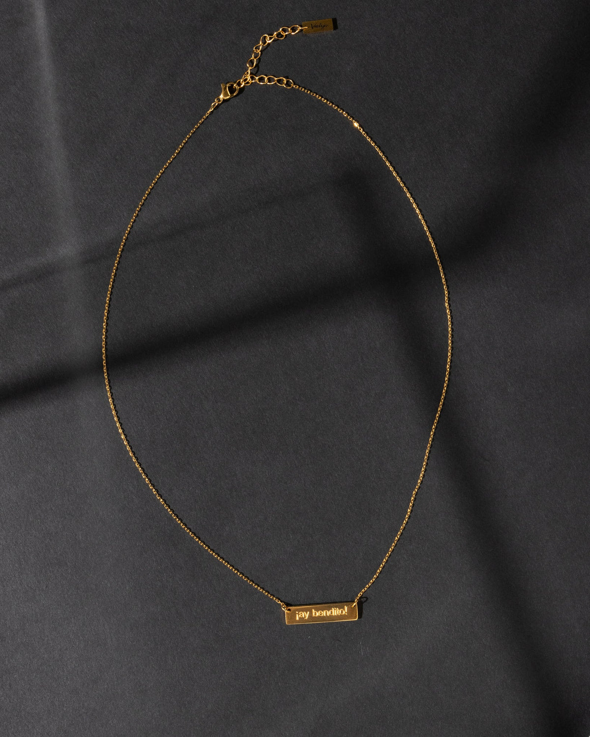 18K Plated Ay Bendito Necklace