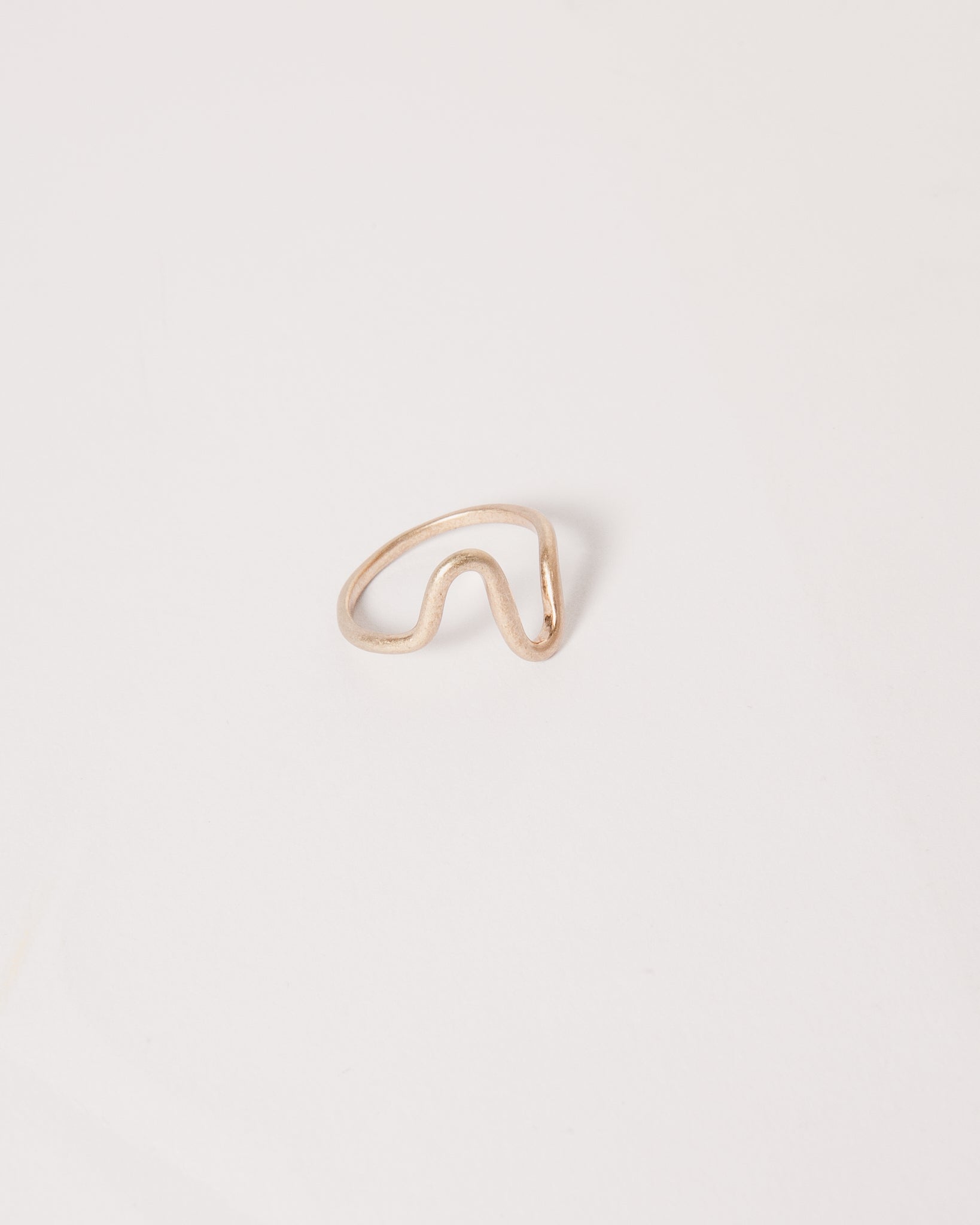 Matte Curve Ring