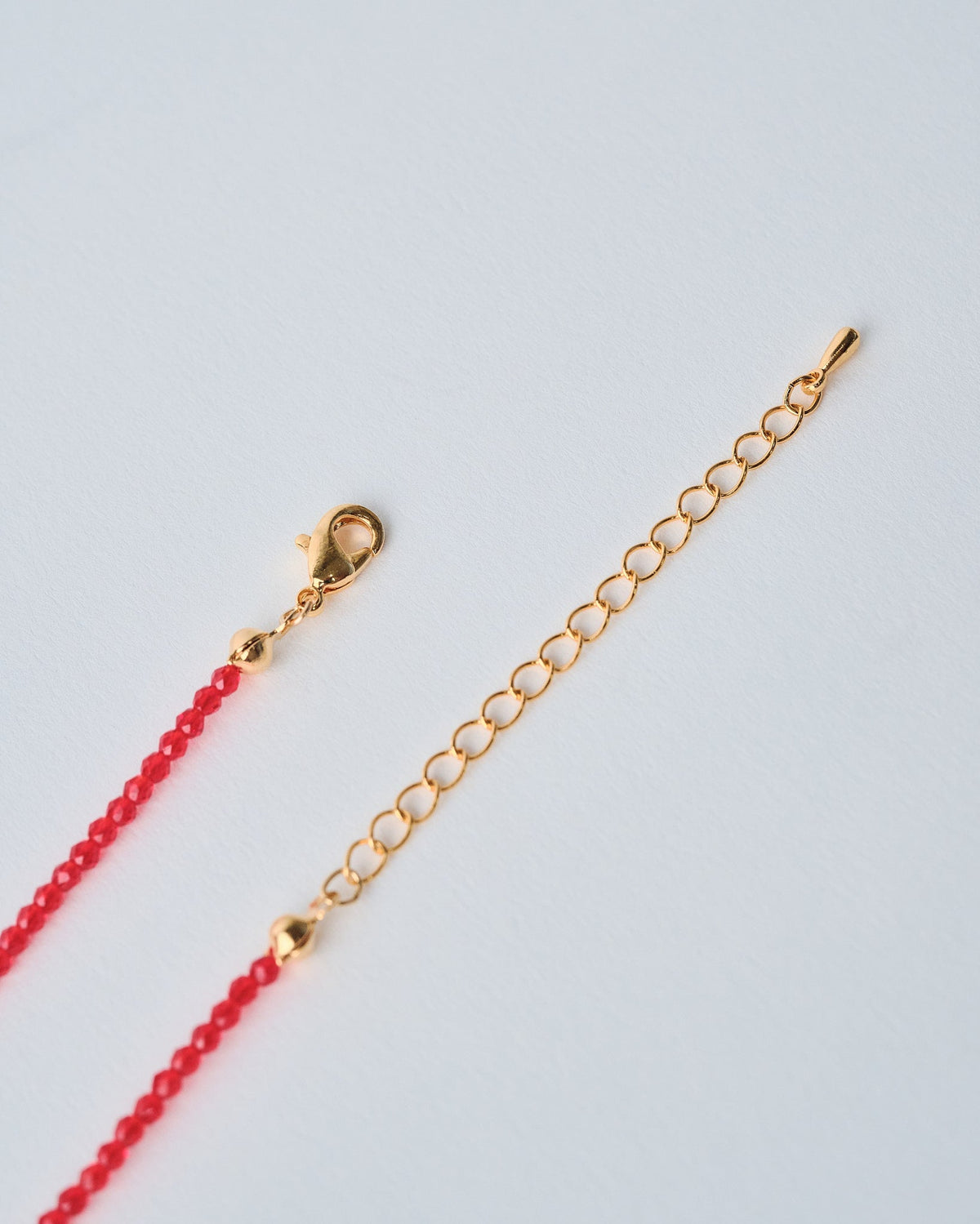 18K Plated Red Sun Necklace