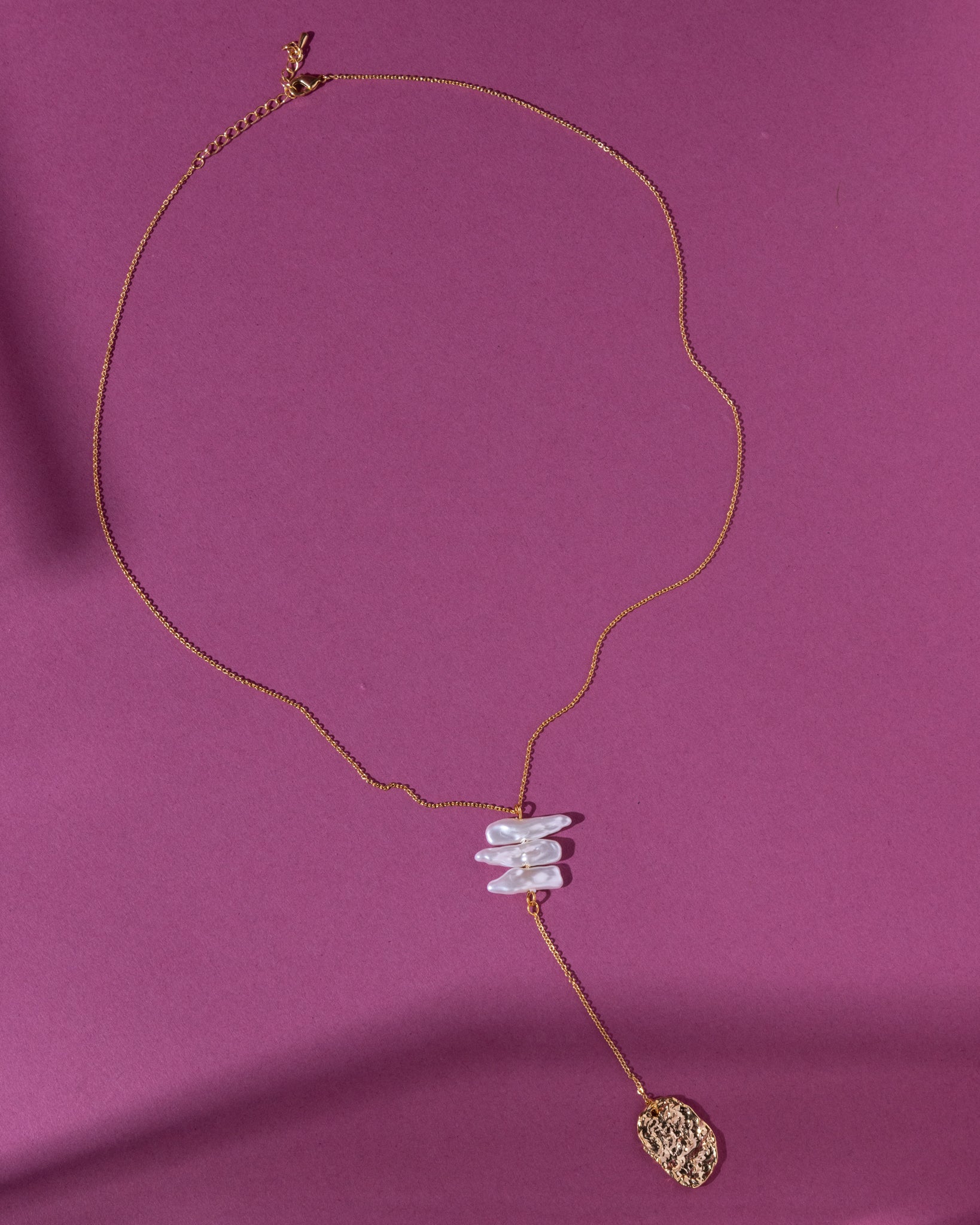 16K Plated Myre Necklace