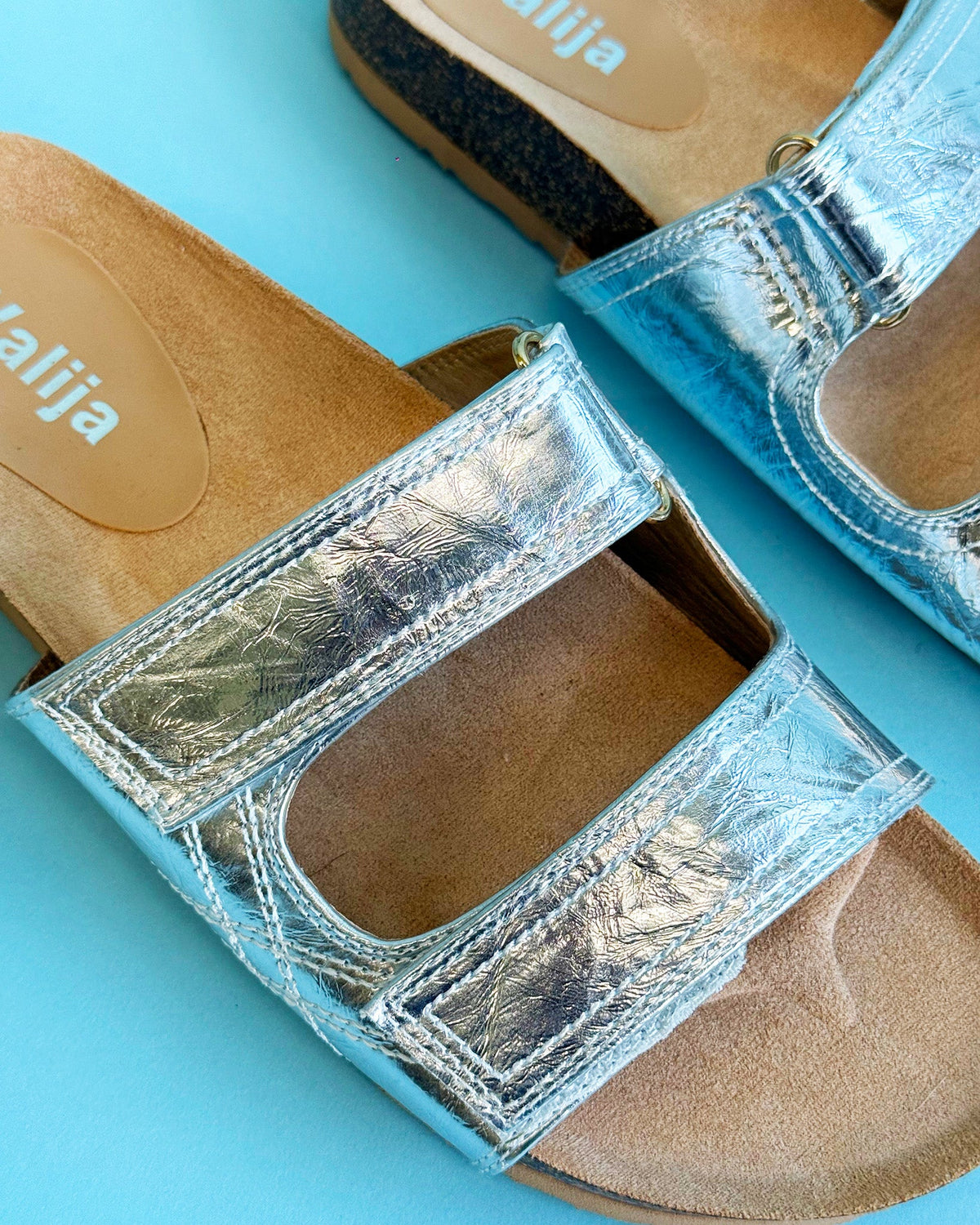 Tina Metallic Sandal