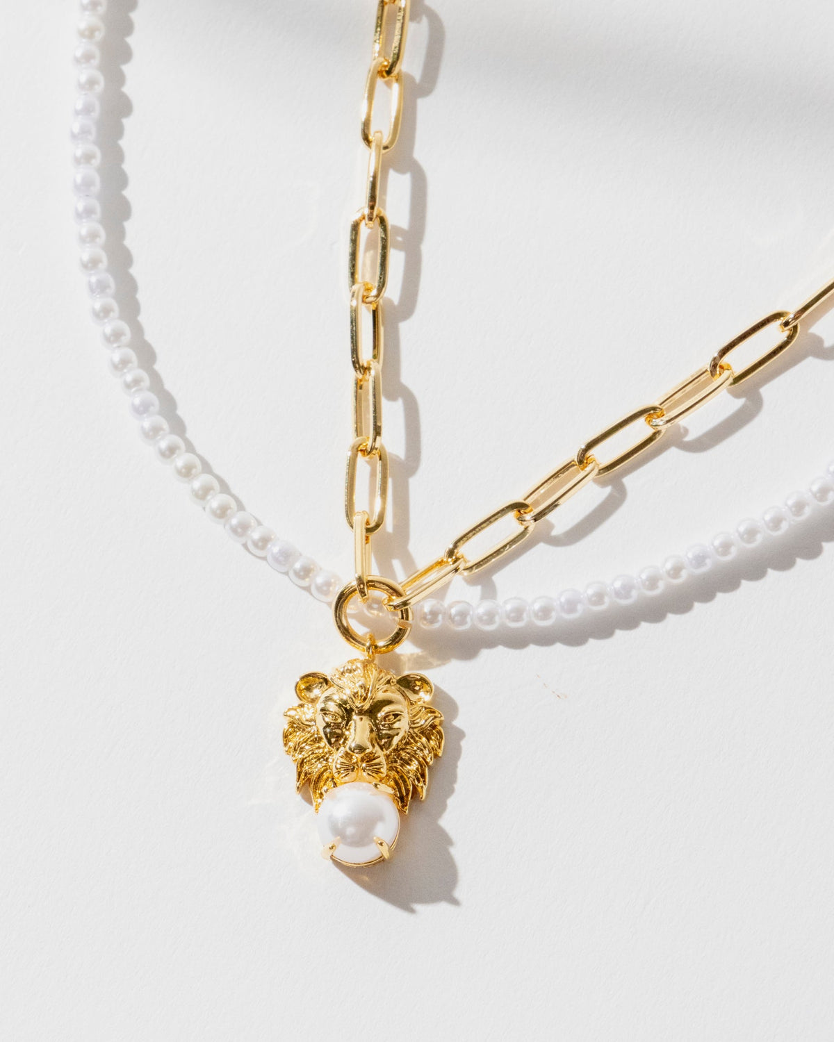 18K Plated Lyon Necklace