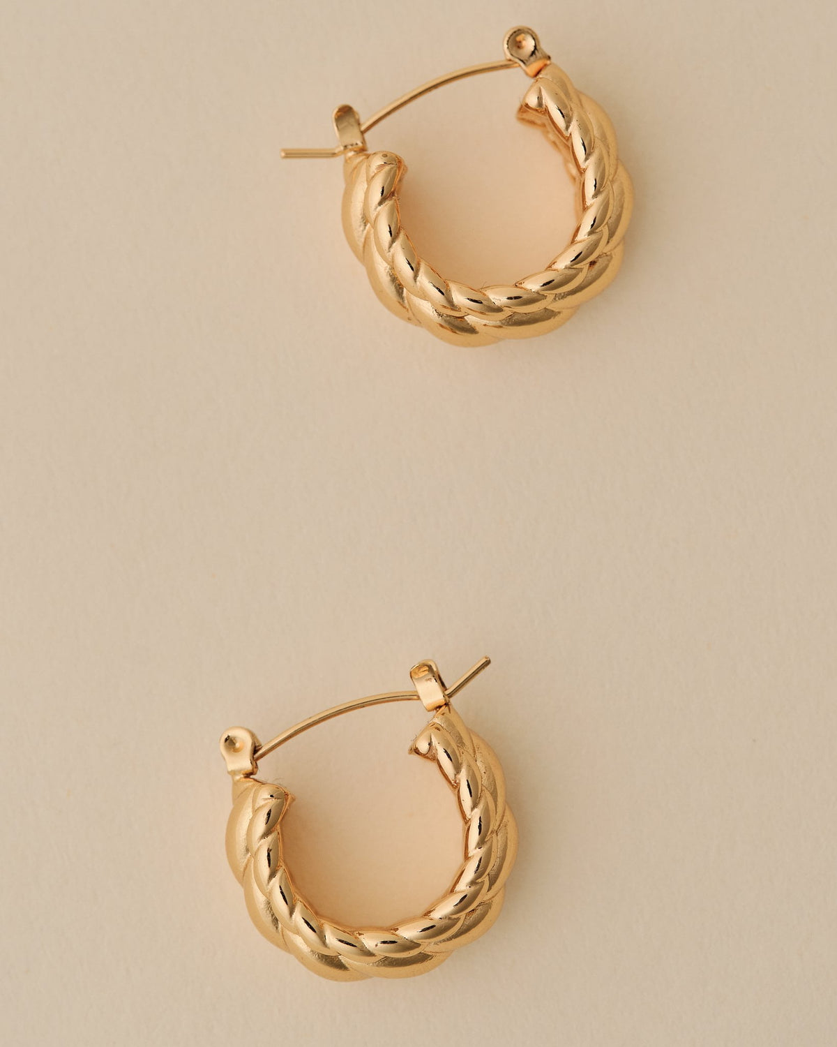 18K Plated Wyk Earrings