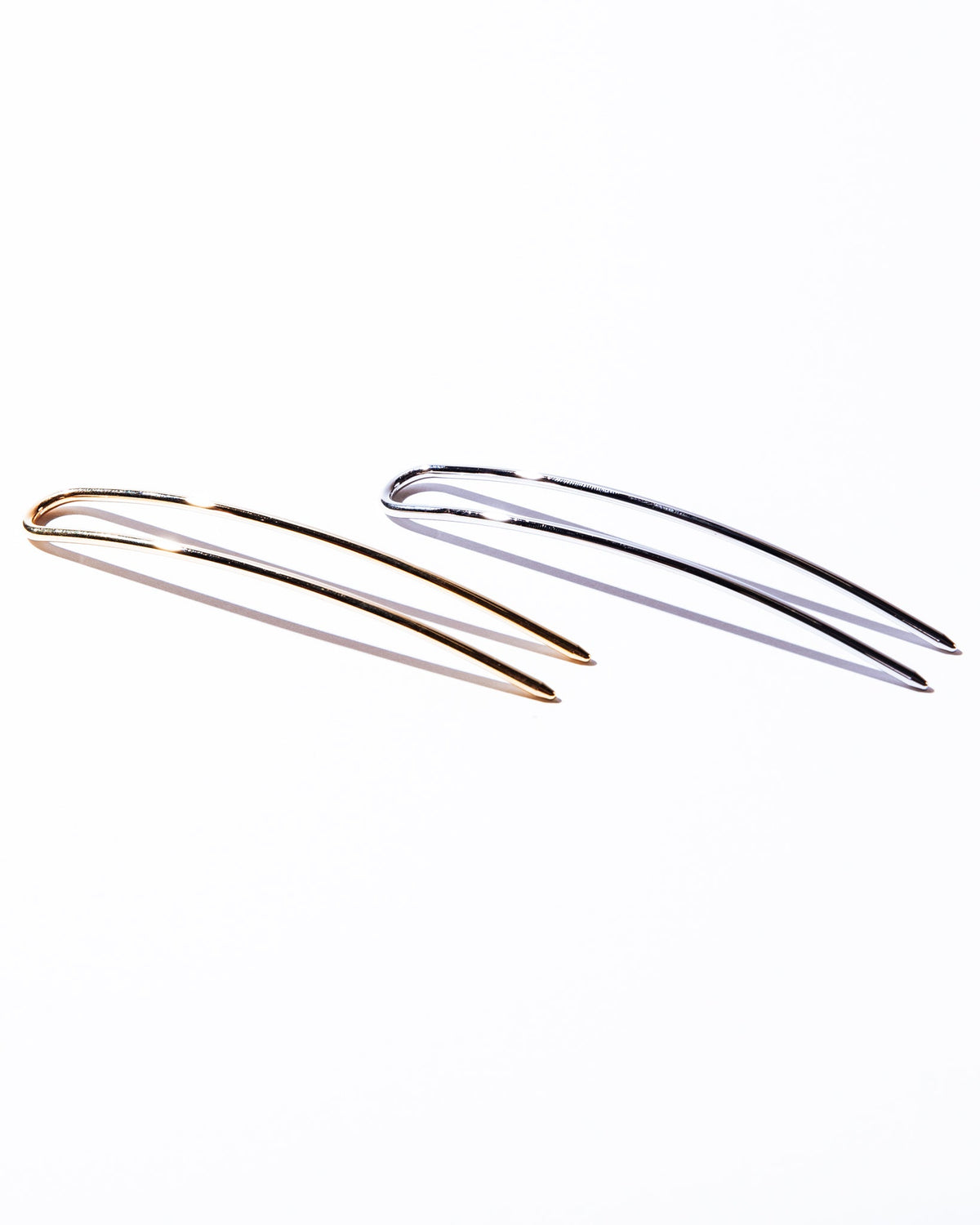 Simple Metallic Hair Pin