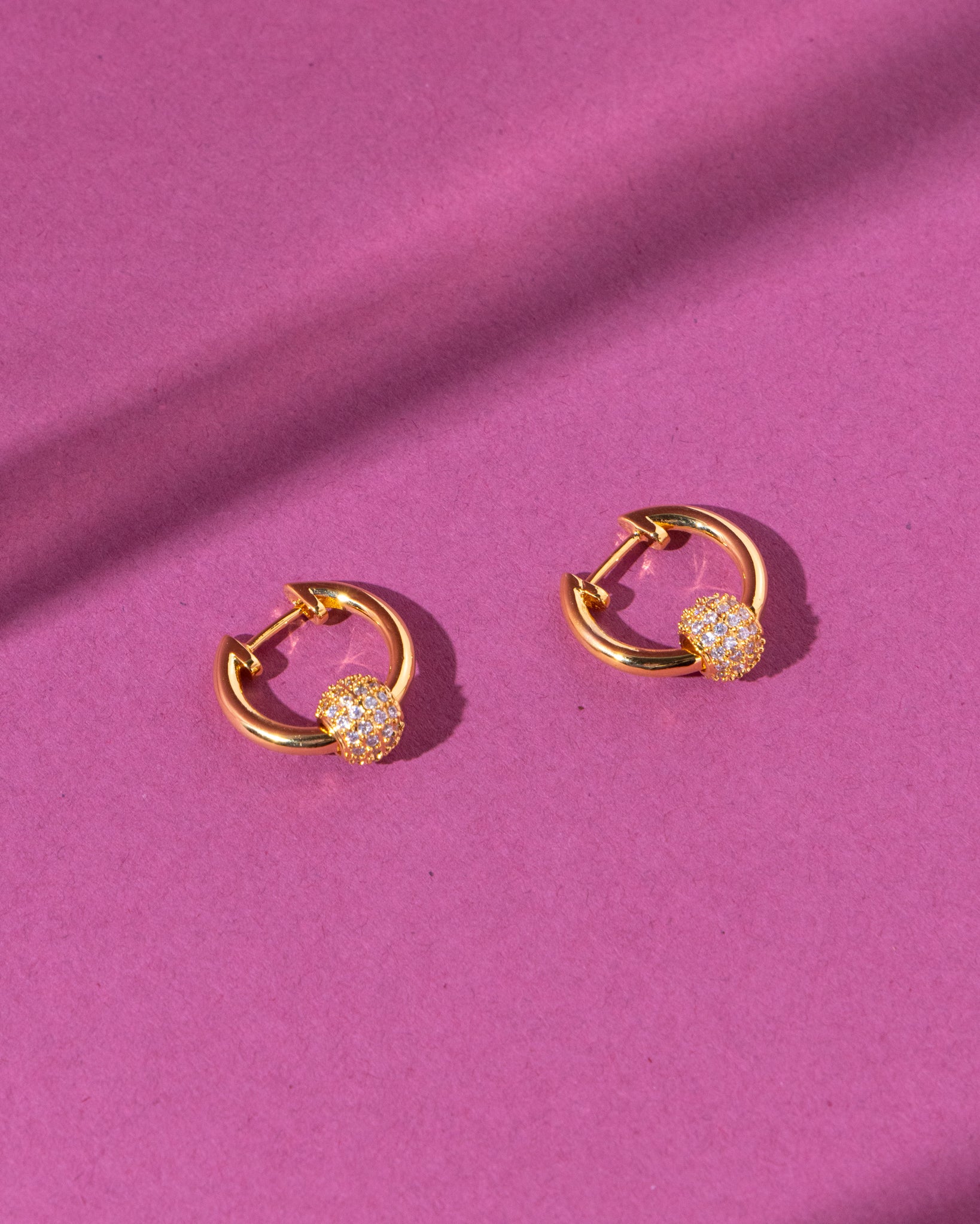 18K Plated Villegas Earrings