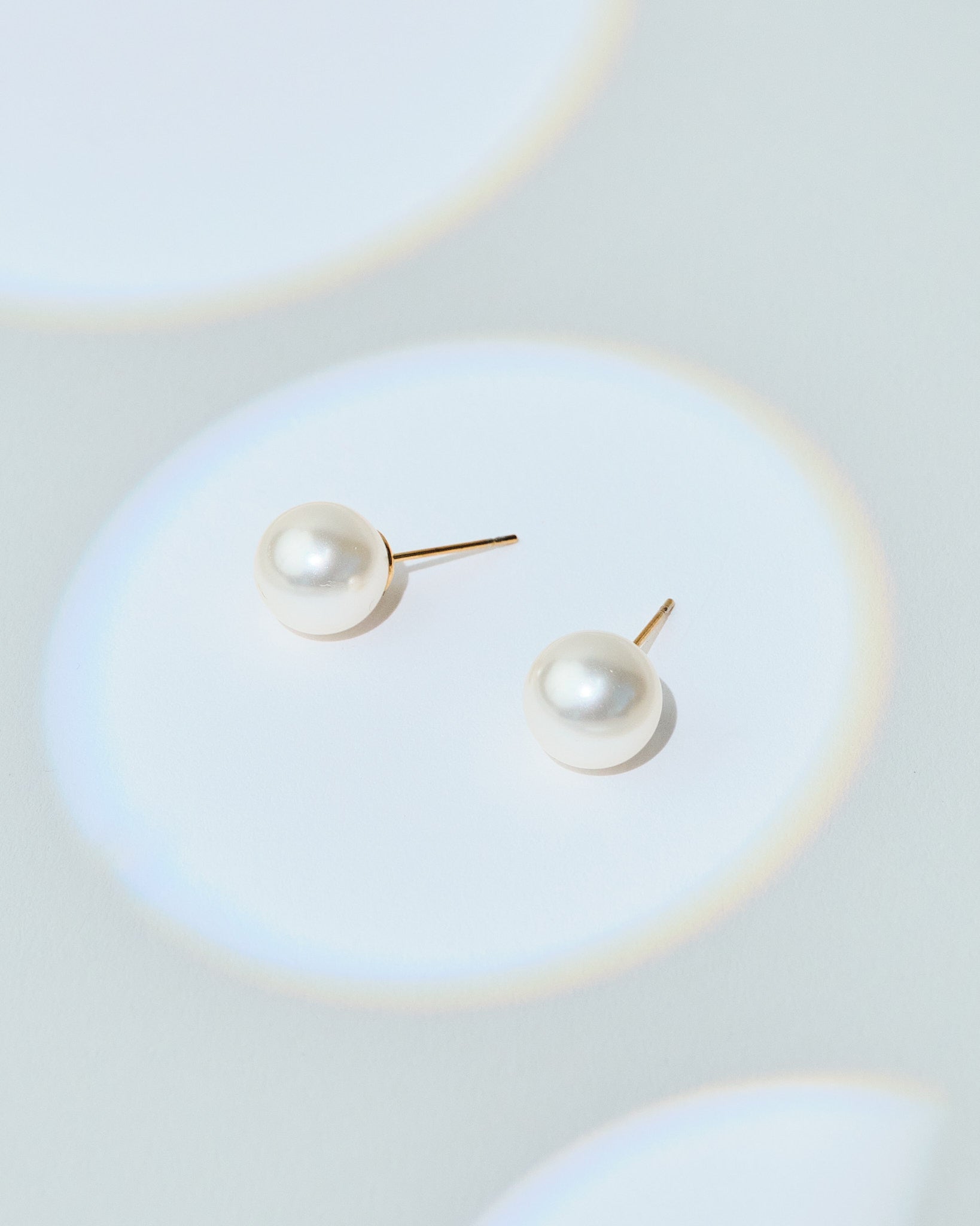 Classic Pearl Post Earrings