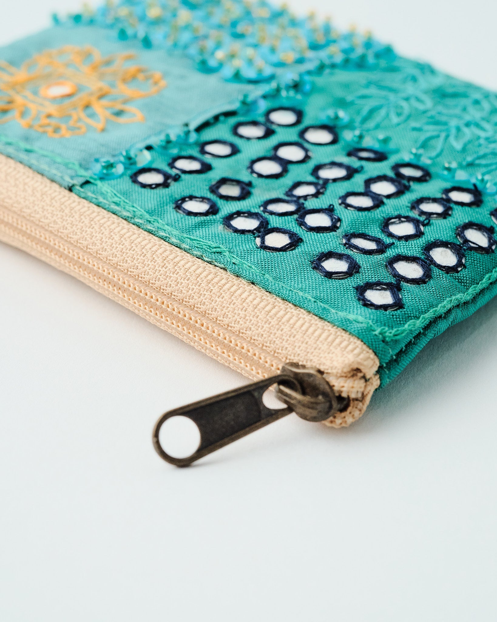 Embroidered Coin Purse