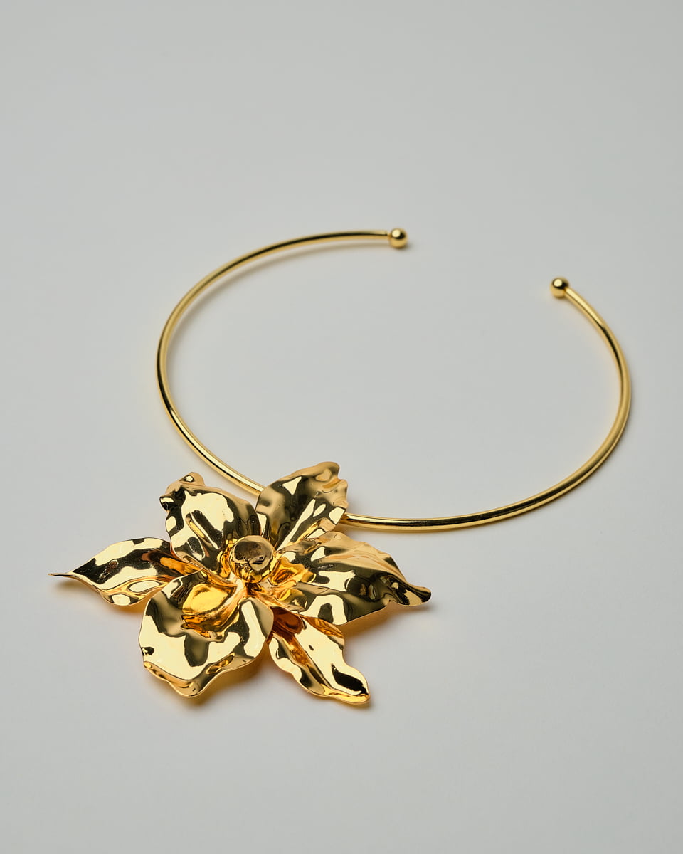 16K Plated Cecil Necklace