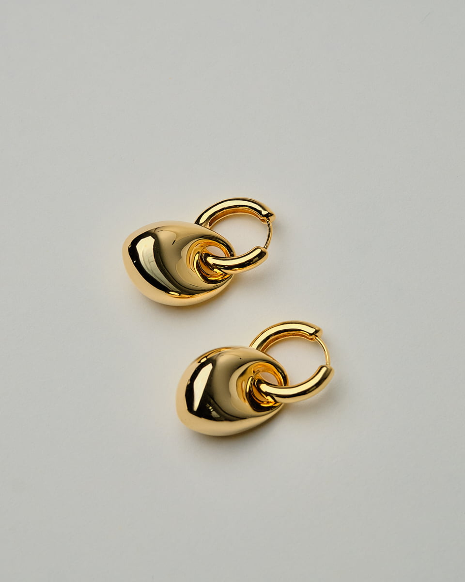 18K Plated Nandipa Earrings