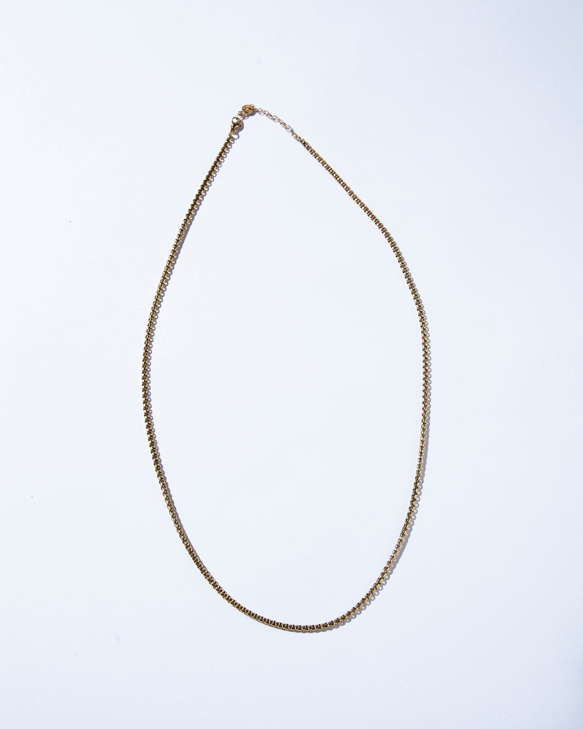 18K Plated David Chain Necklace