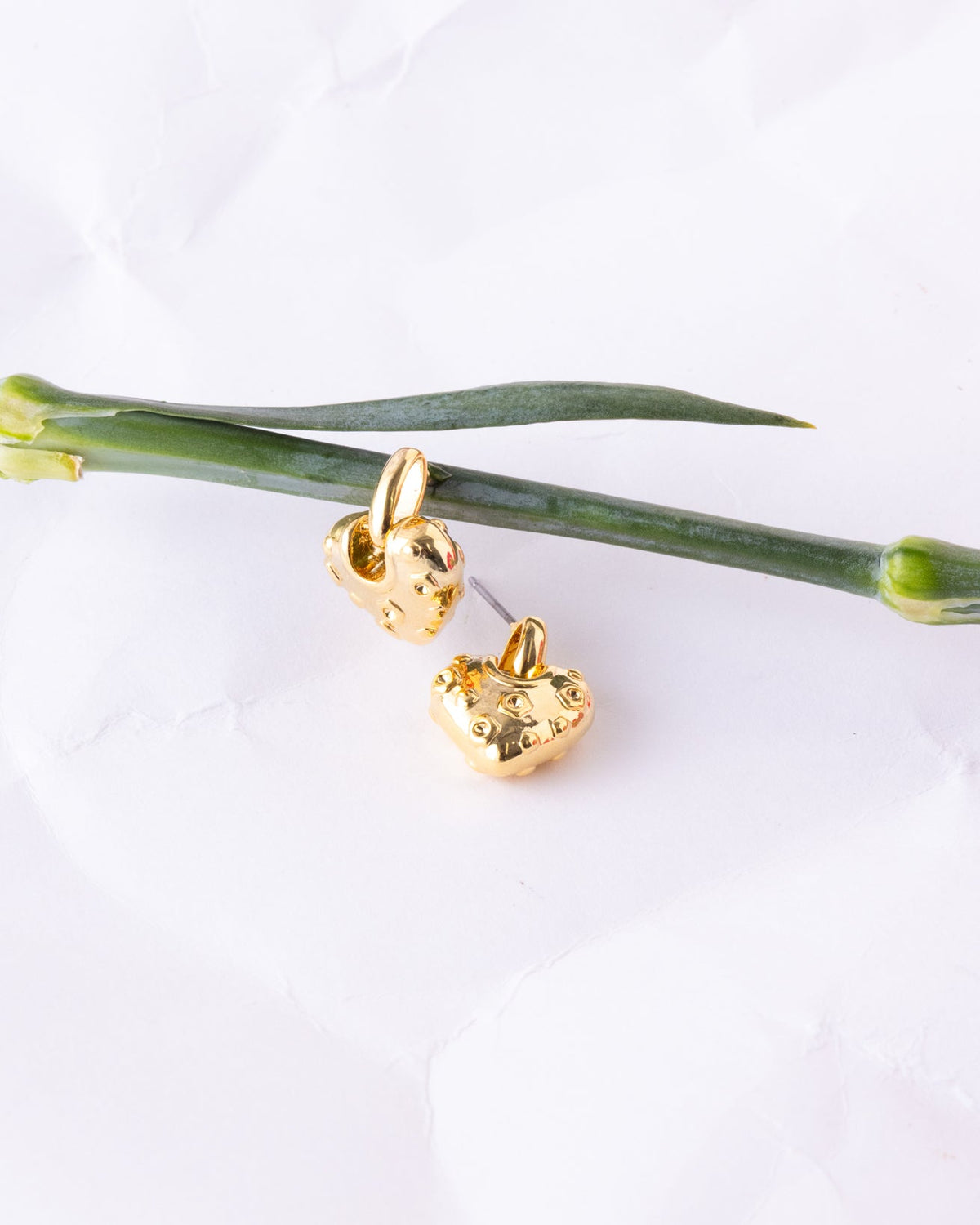 18K Plated Amorcito Earrings