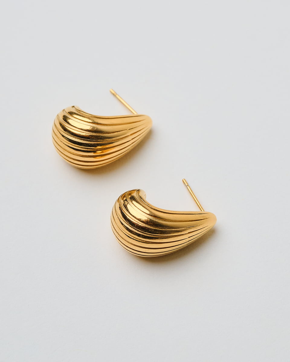 18K Plated Special Drop Earrings