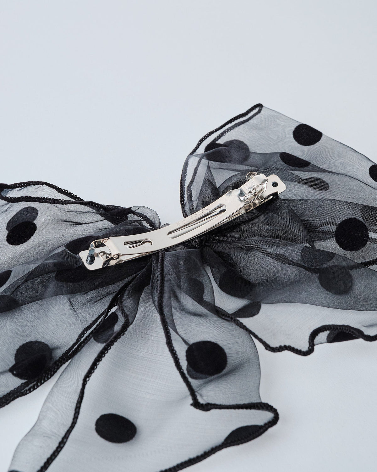 Polka Dot Bow Barrette