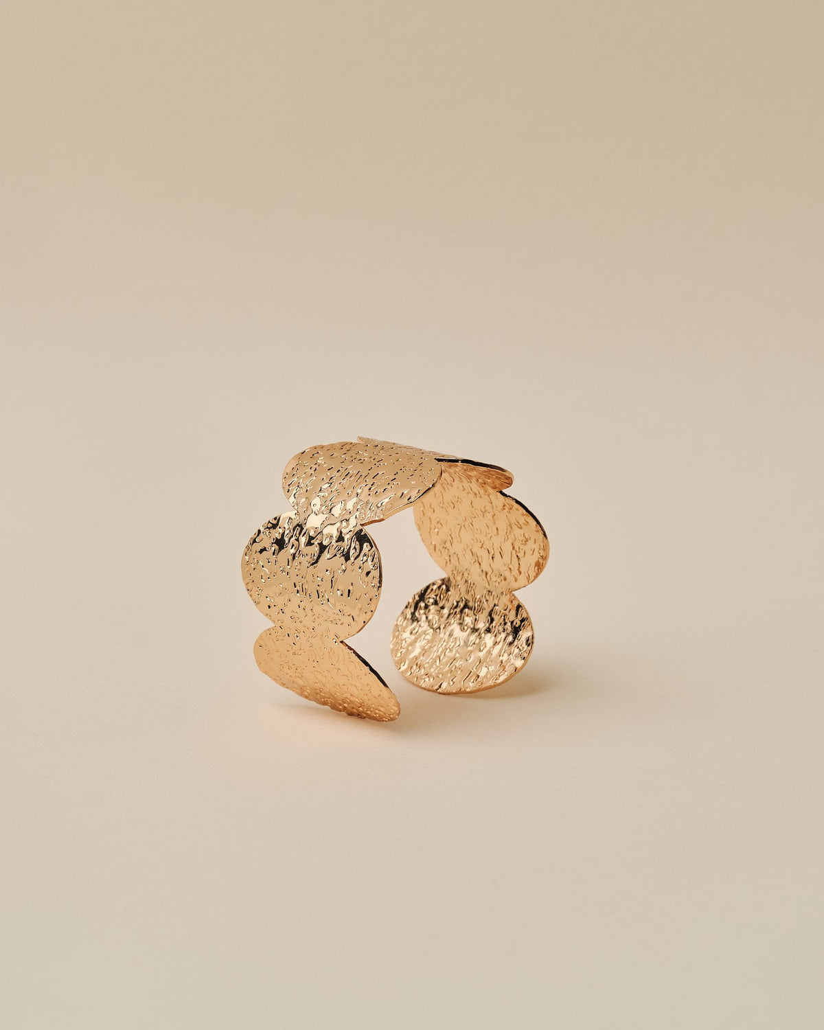 16K Plated Veria Cuff