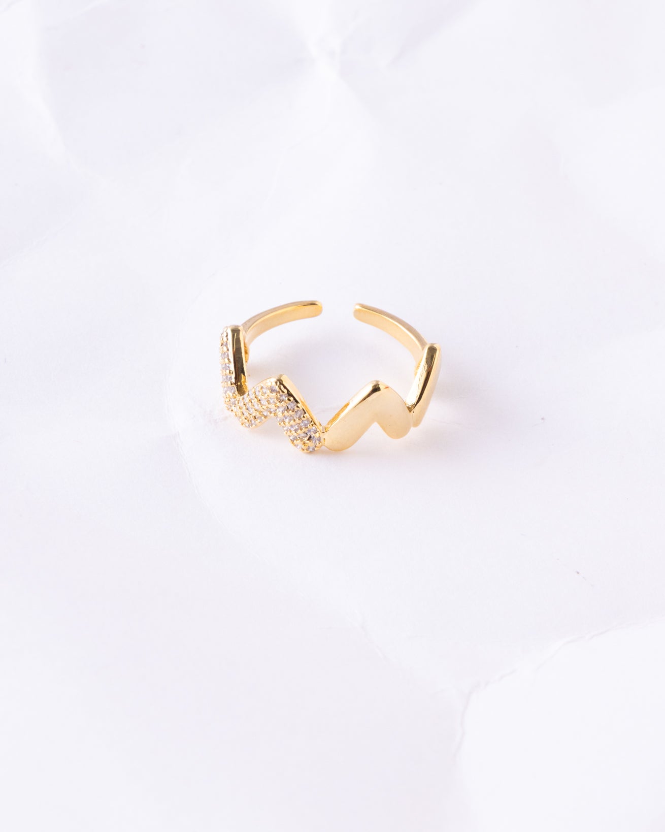 18K Plated Latidos Ring