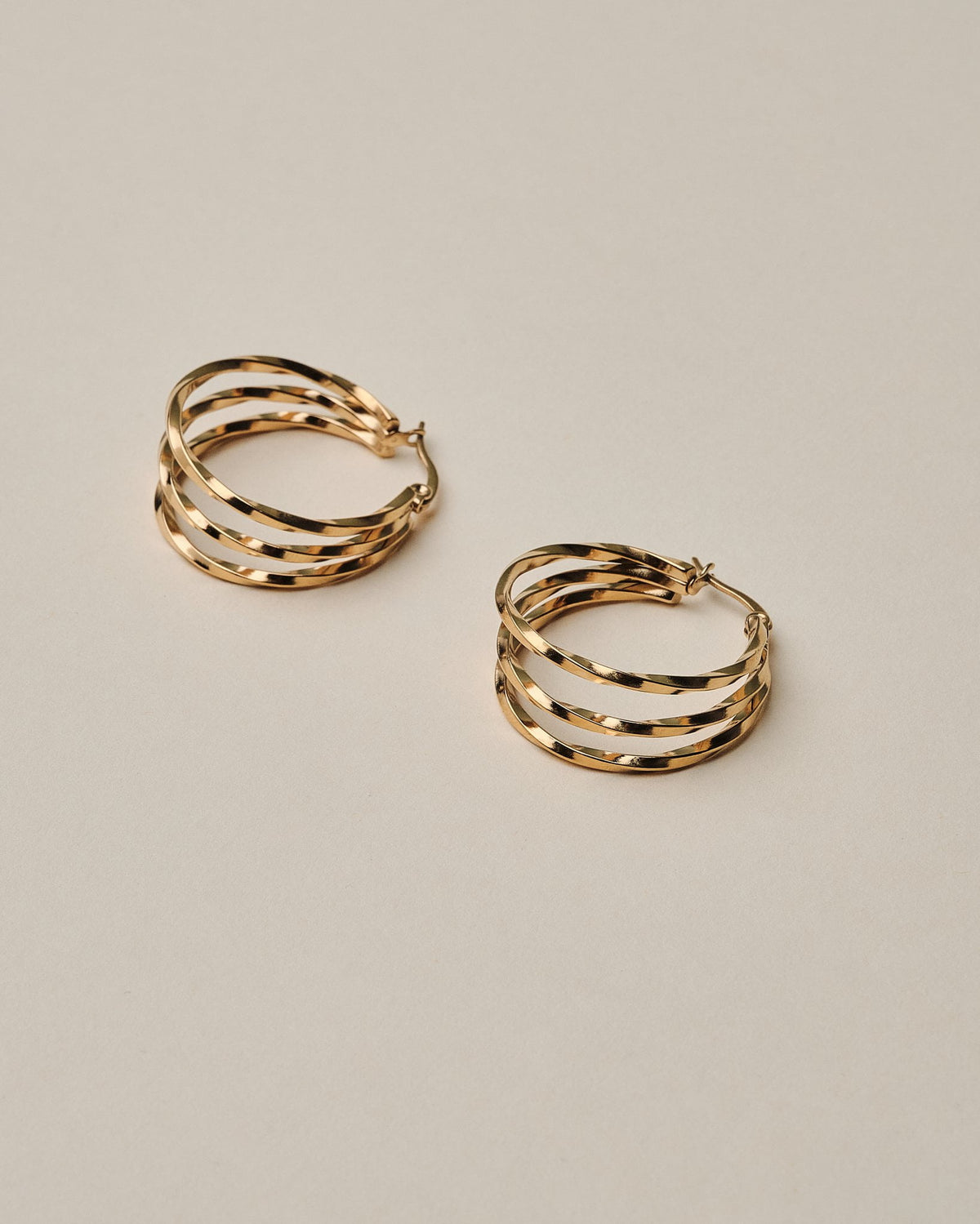 18K Plated Berka Earrings