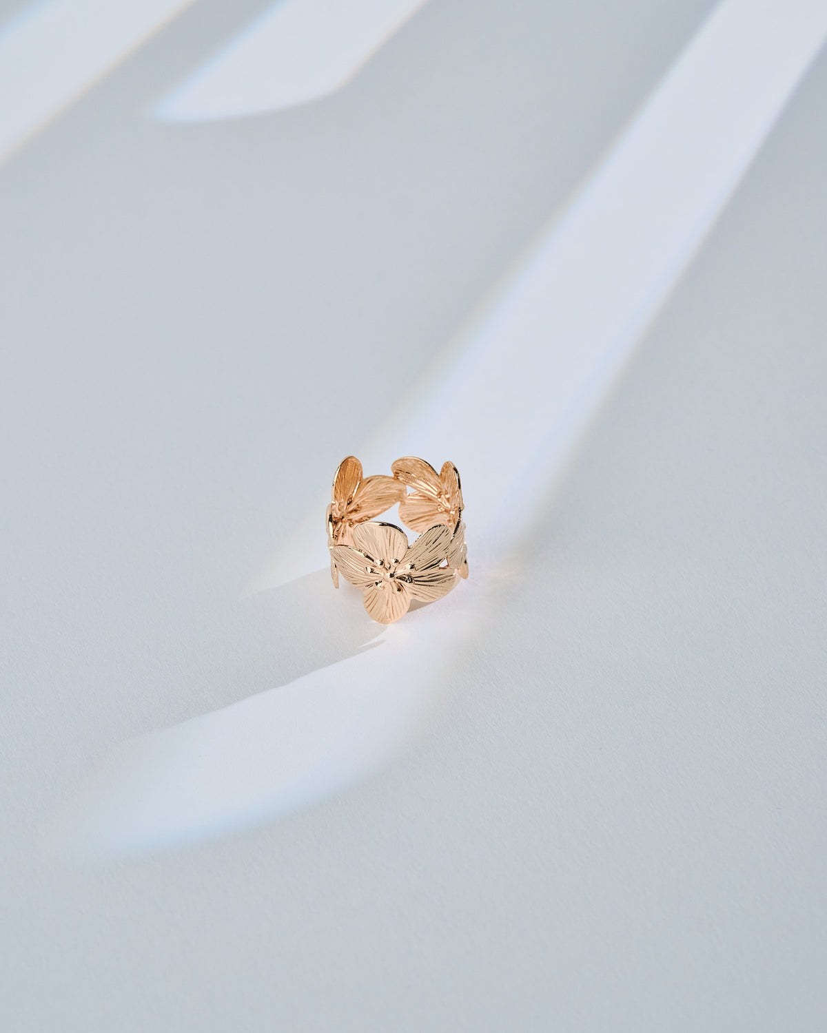 16K Plated Fiori Ring