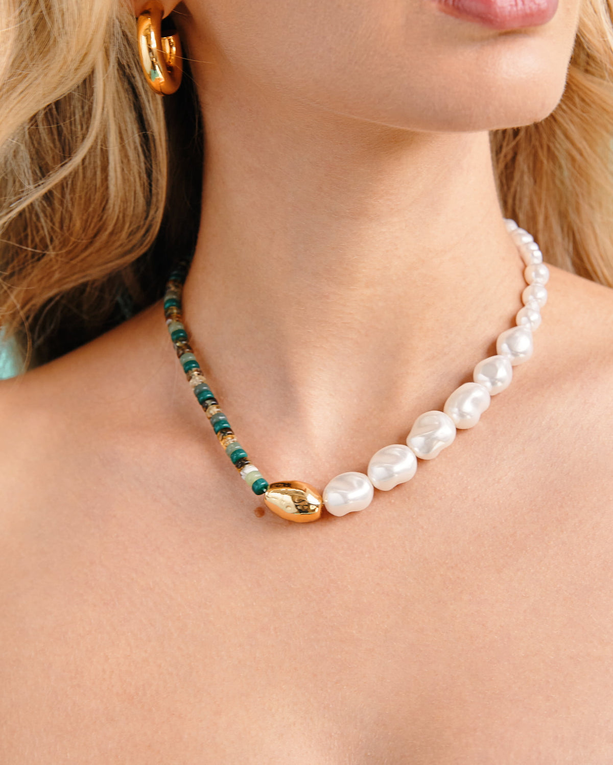 16K Plated Patrick Necklace