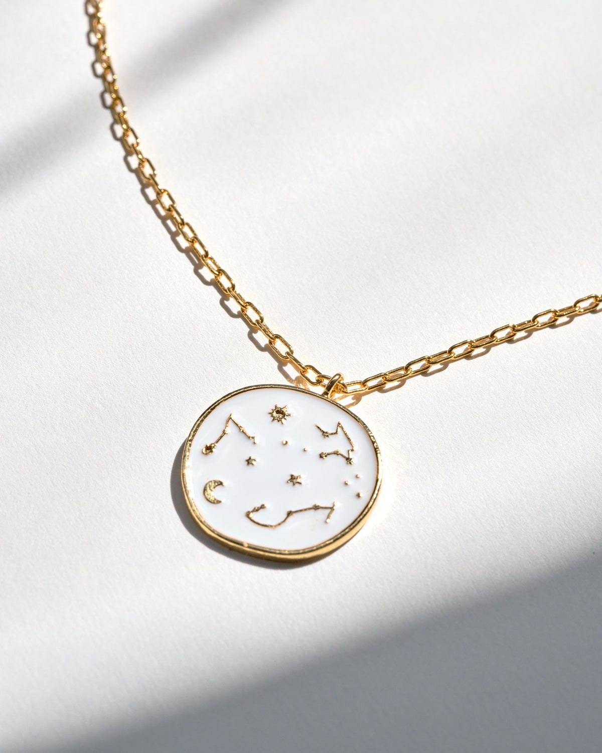 16K Plated Constellations Necklace