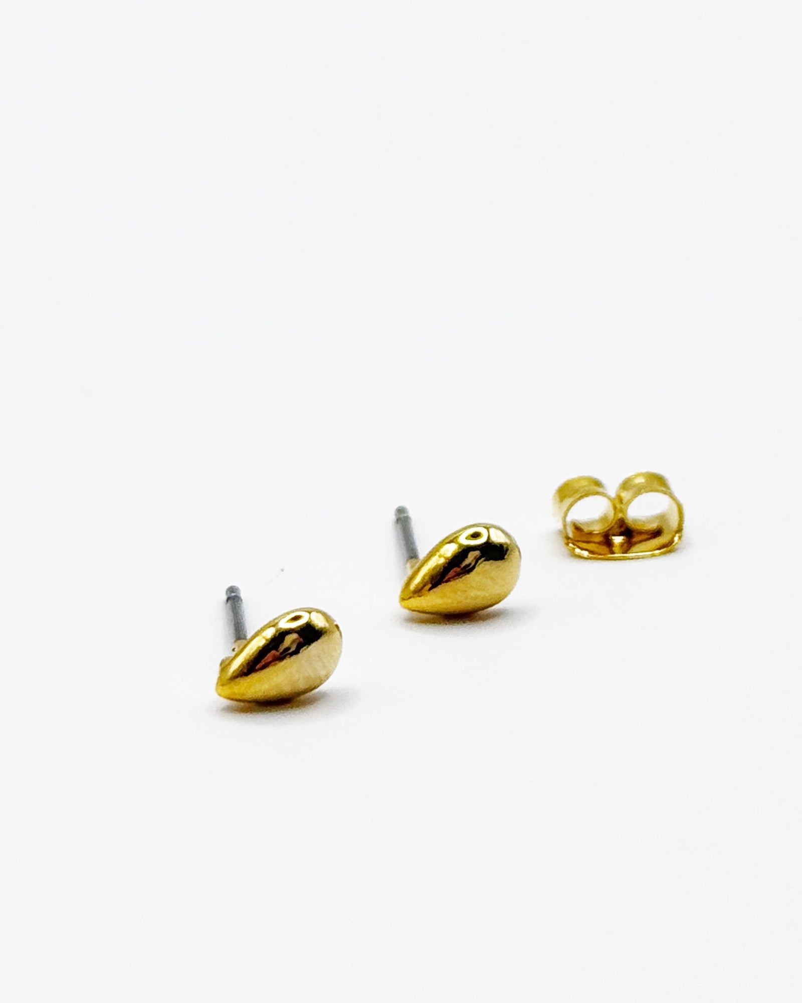 18K Plated Mini Drop Earrings