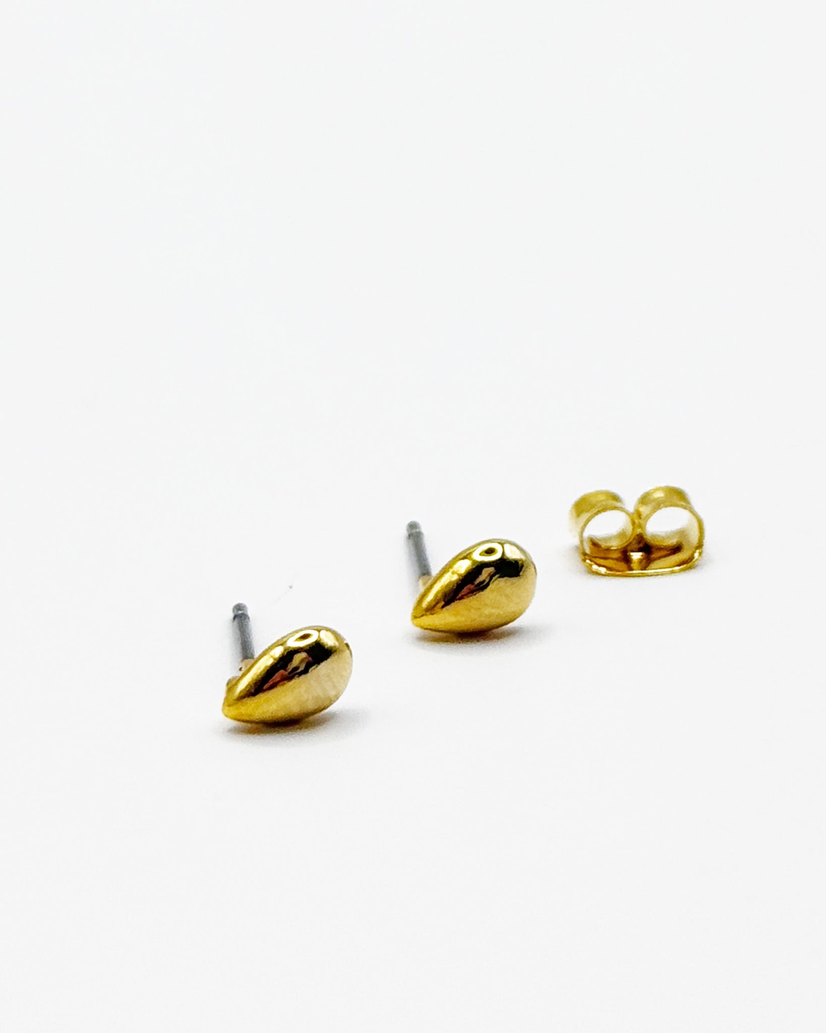18K Plated Mini Drop Earrings