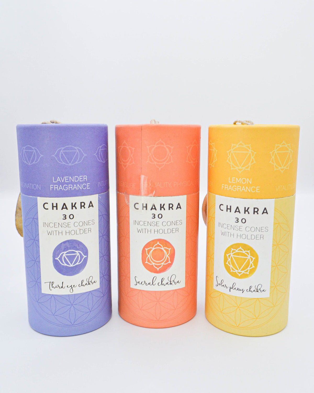The Chakra Incense Cones &amp; Holder