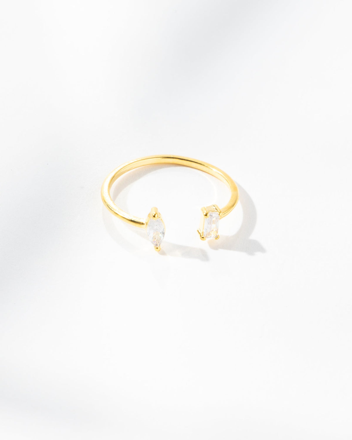 16K Plated Vibes Ring