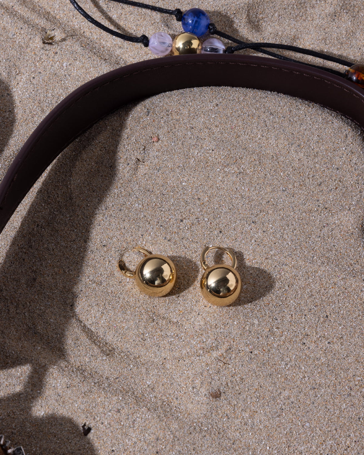 16K Plated Hanjin Earrings