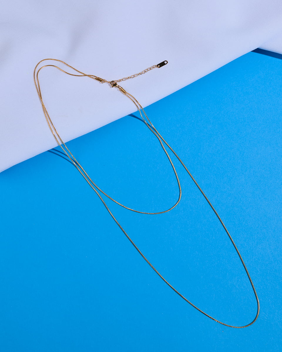 18K Plated Sebnitz Necklace