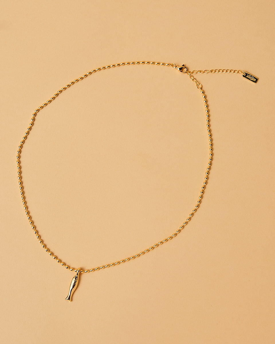 18K Plated Rouen Necklace