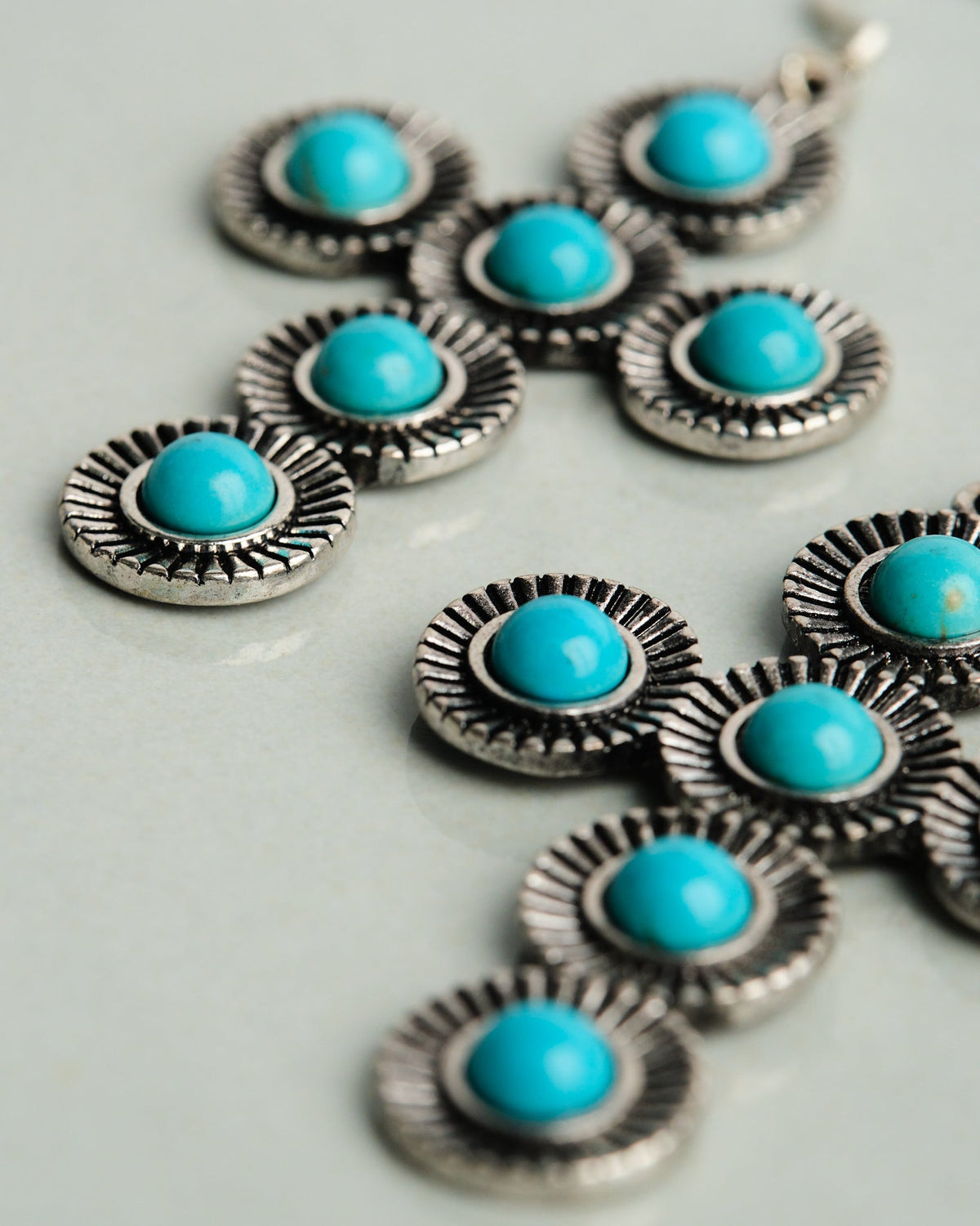 Coachella Cross Earrings