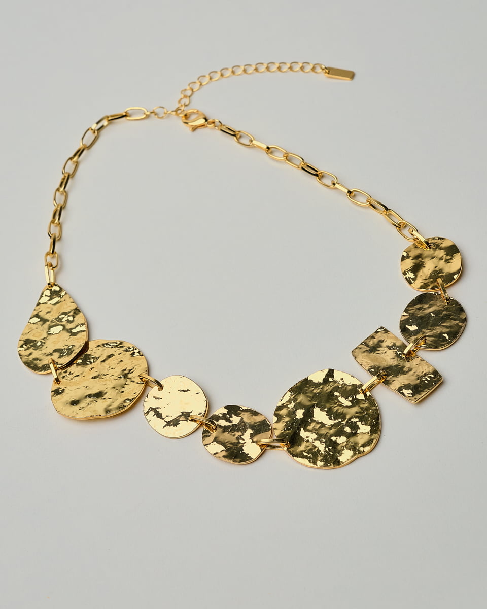 16K Plated Eularia Necklace