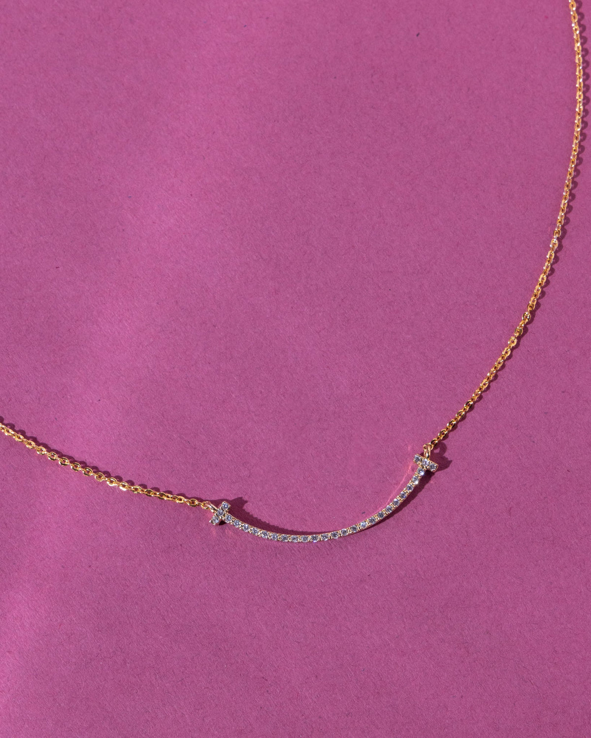 18K Plated Paris Necklace