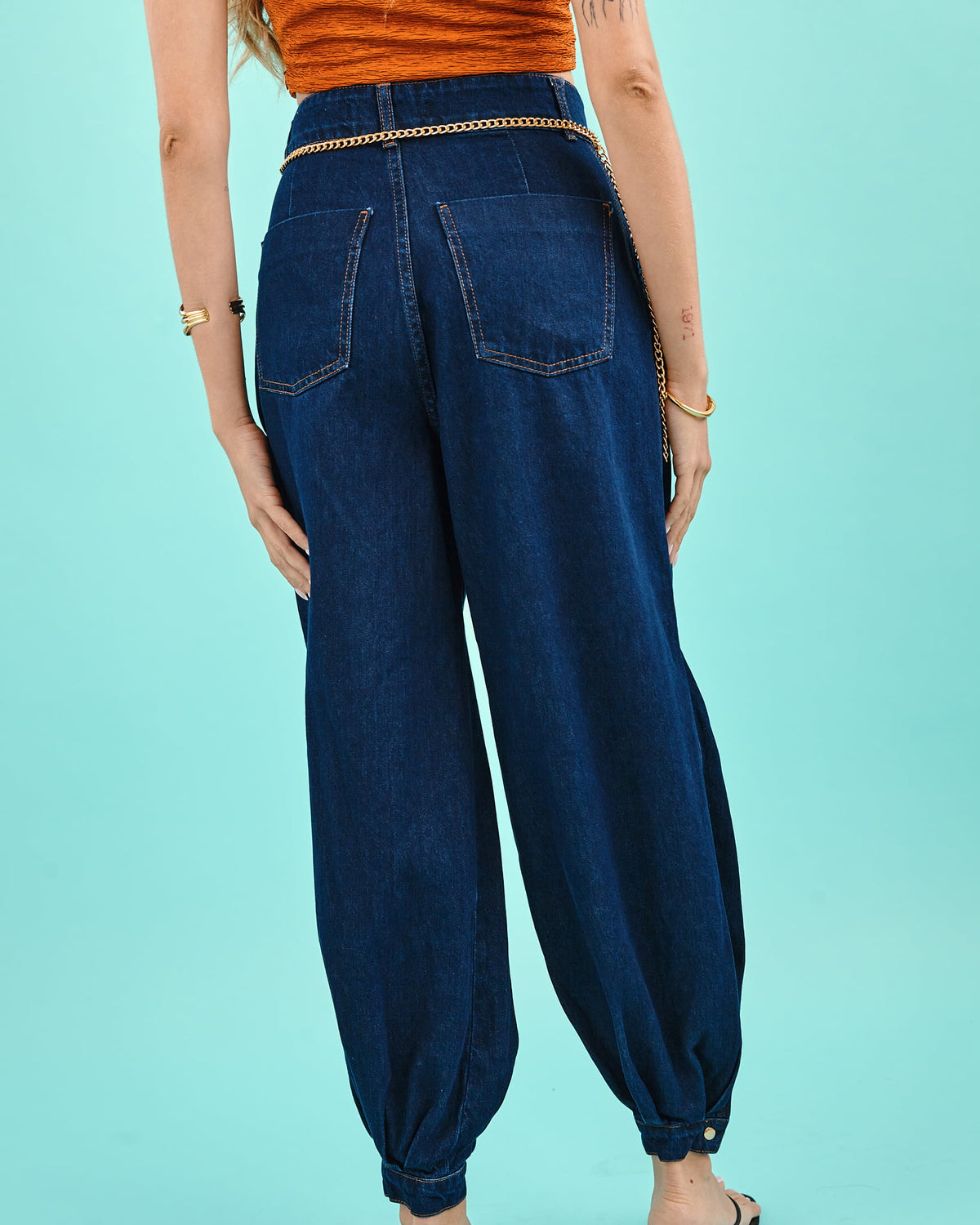 Harem Denim Pant