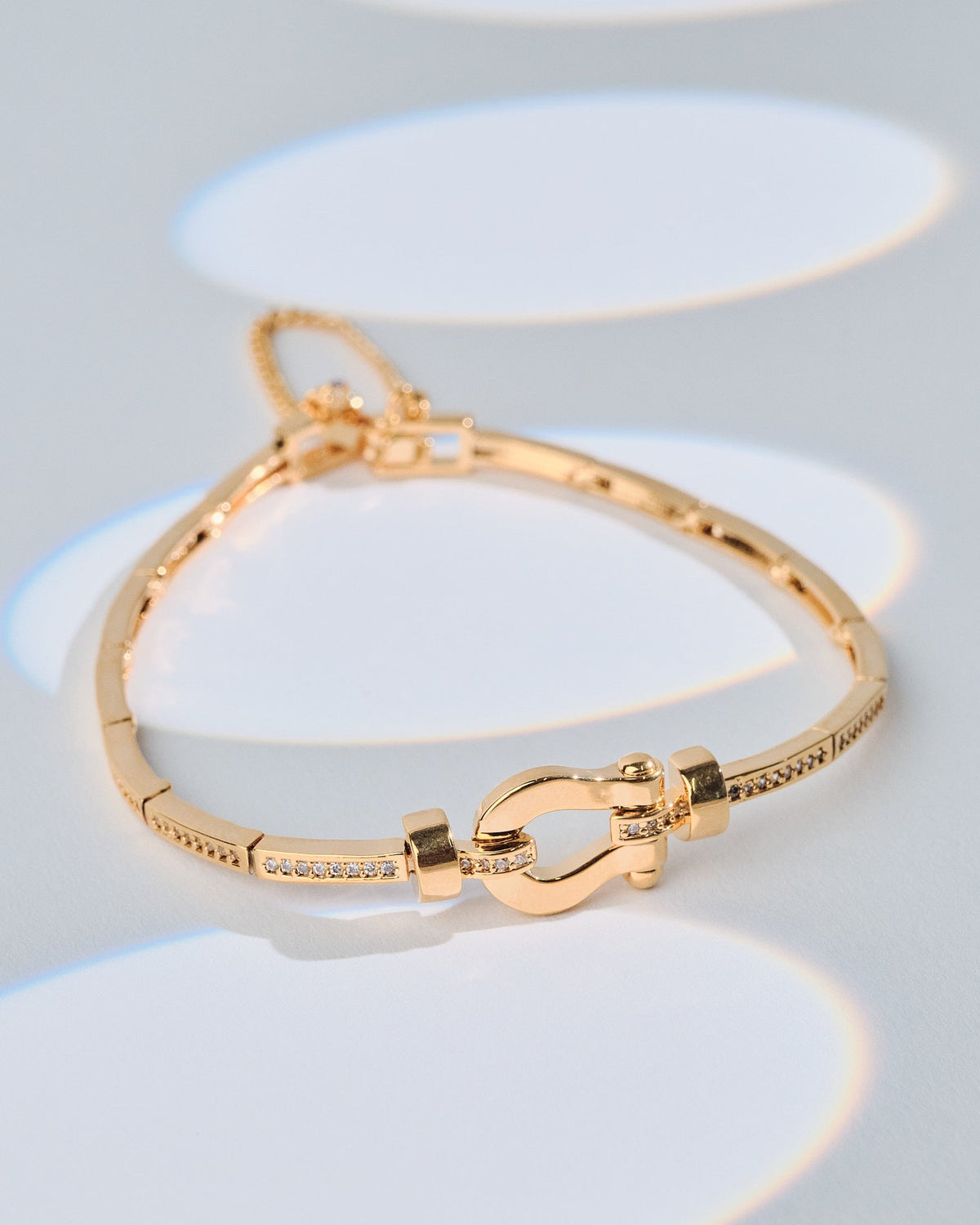 18K Plated Bash Bracelet