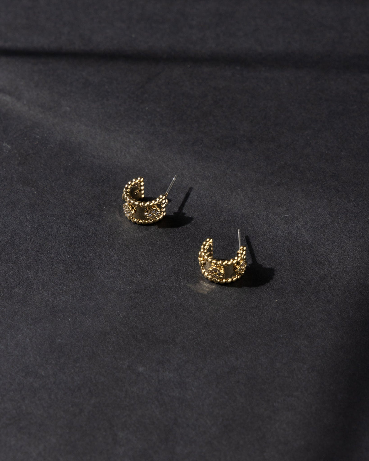 18K Plated Crew Earrings