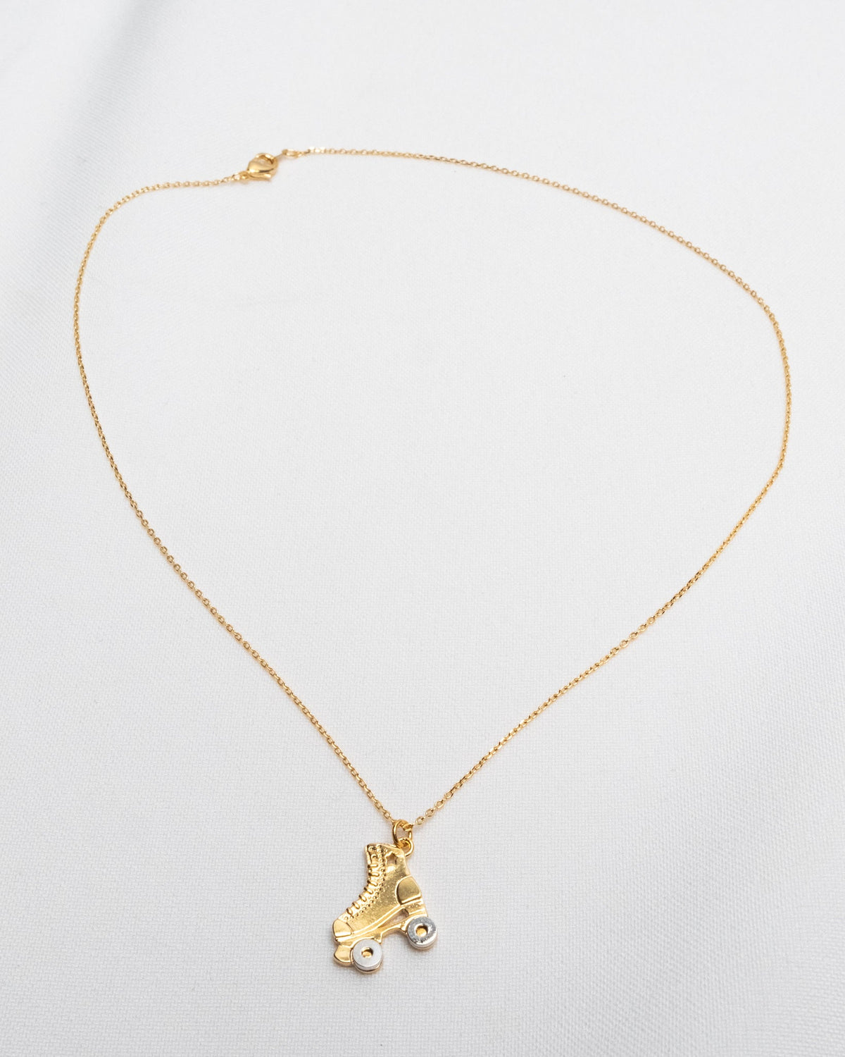 16K Plated Roller Necklace