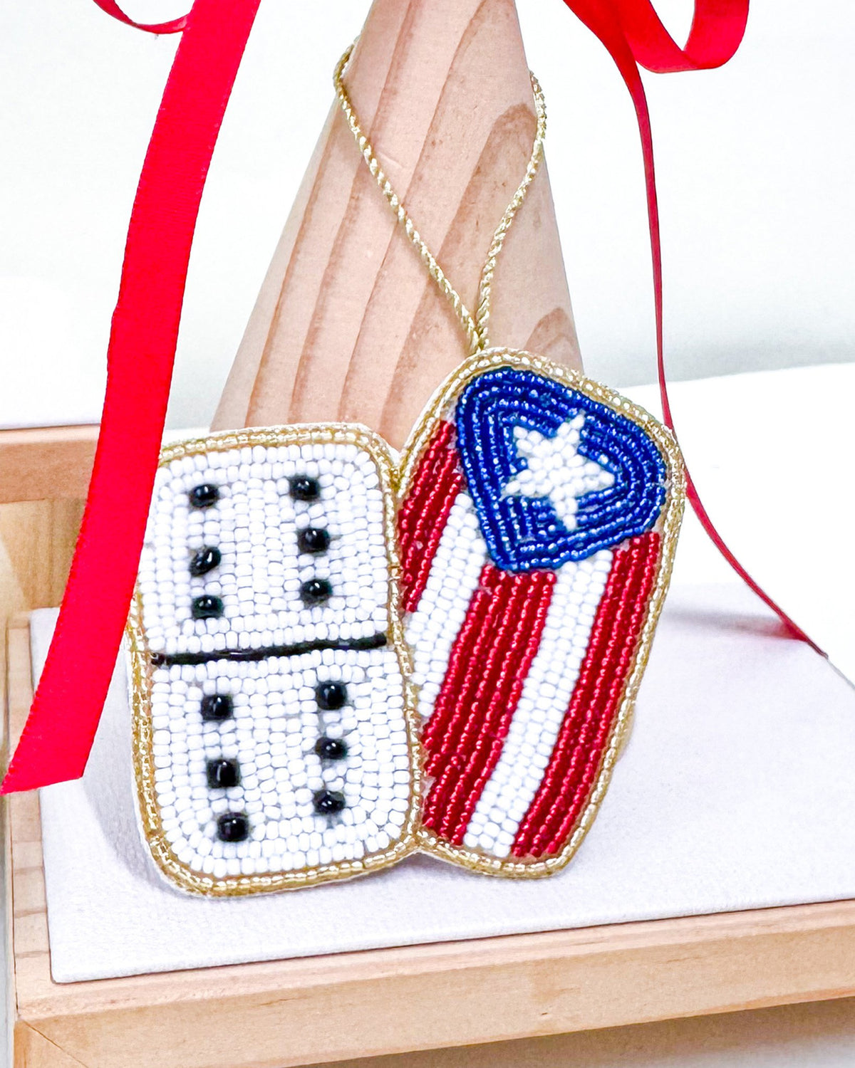 Domino Ornament