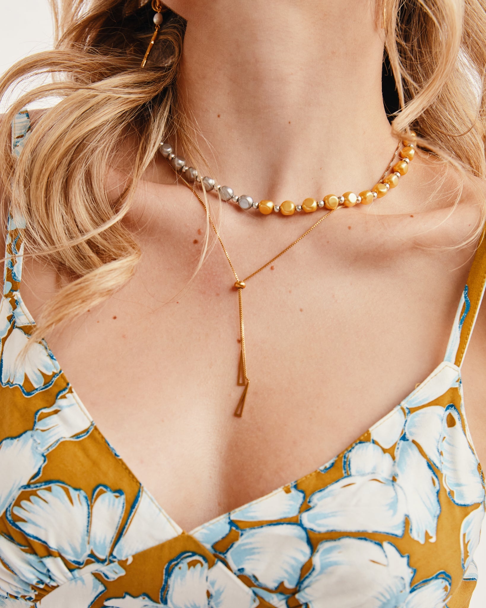 18K Plated Tover Necklace