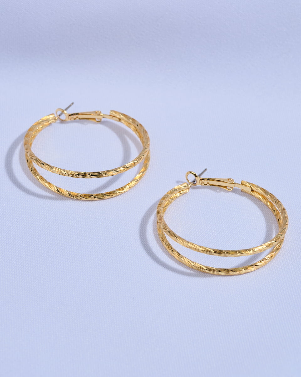 16K Plated Lam Hoops