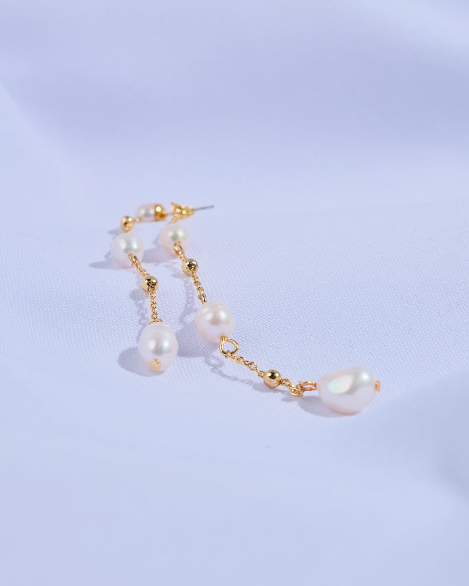16K Plated Kalamaria Earrings
