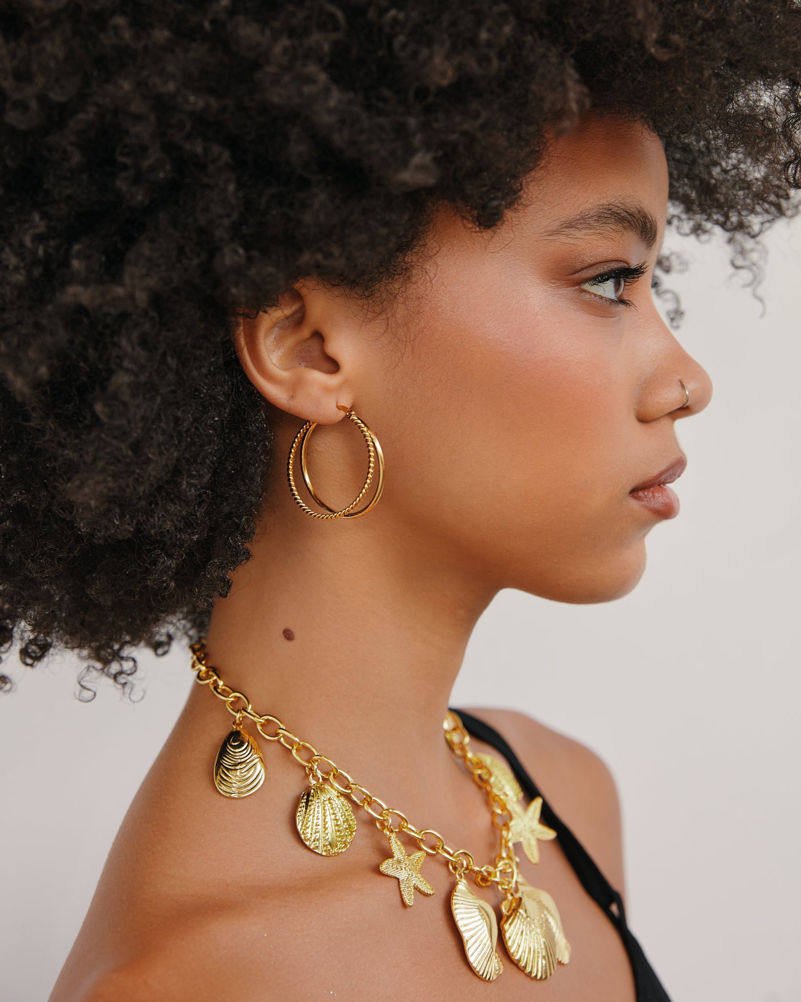 16K Plated La Marea Necklace