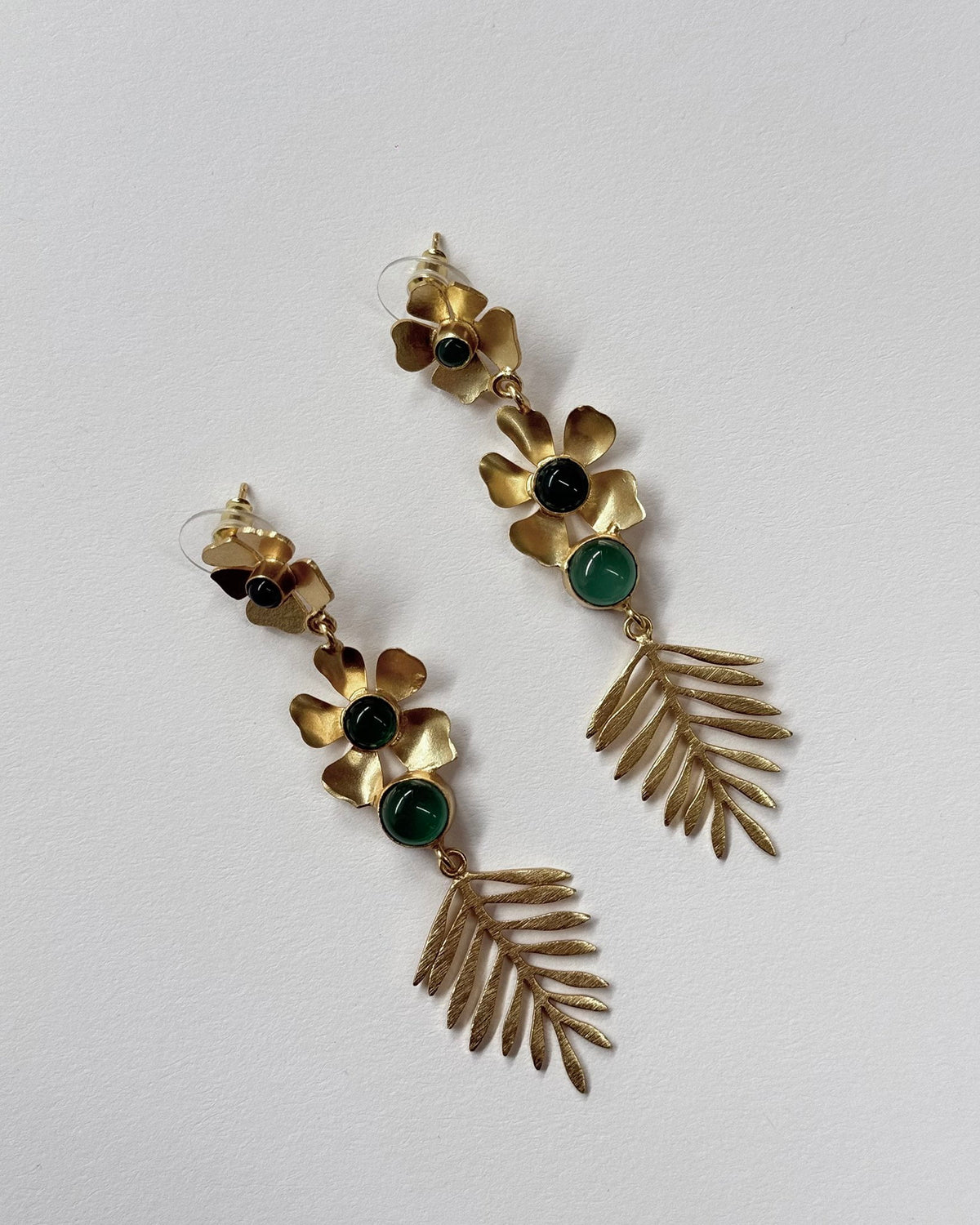 18k Plated Nagar Earrings