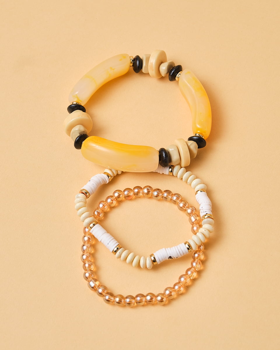 Carr Elastic Bracelets Set