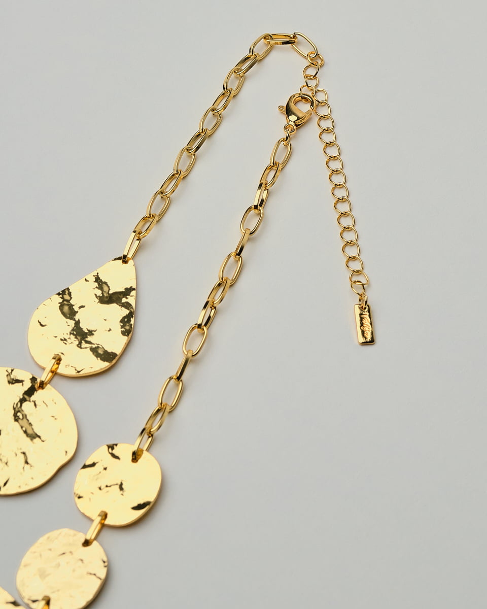 16K Plated Eularia Necklace