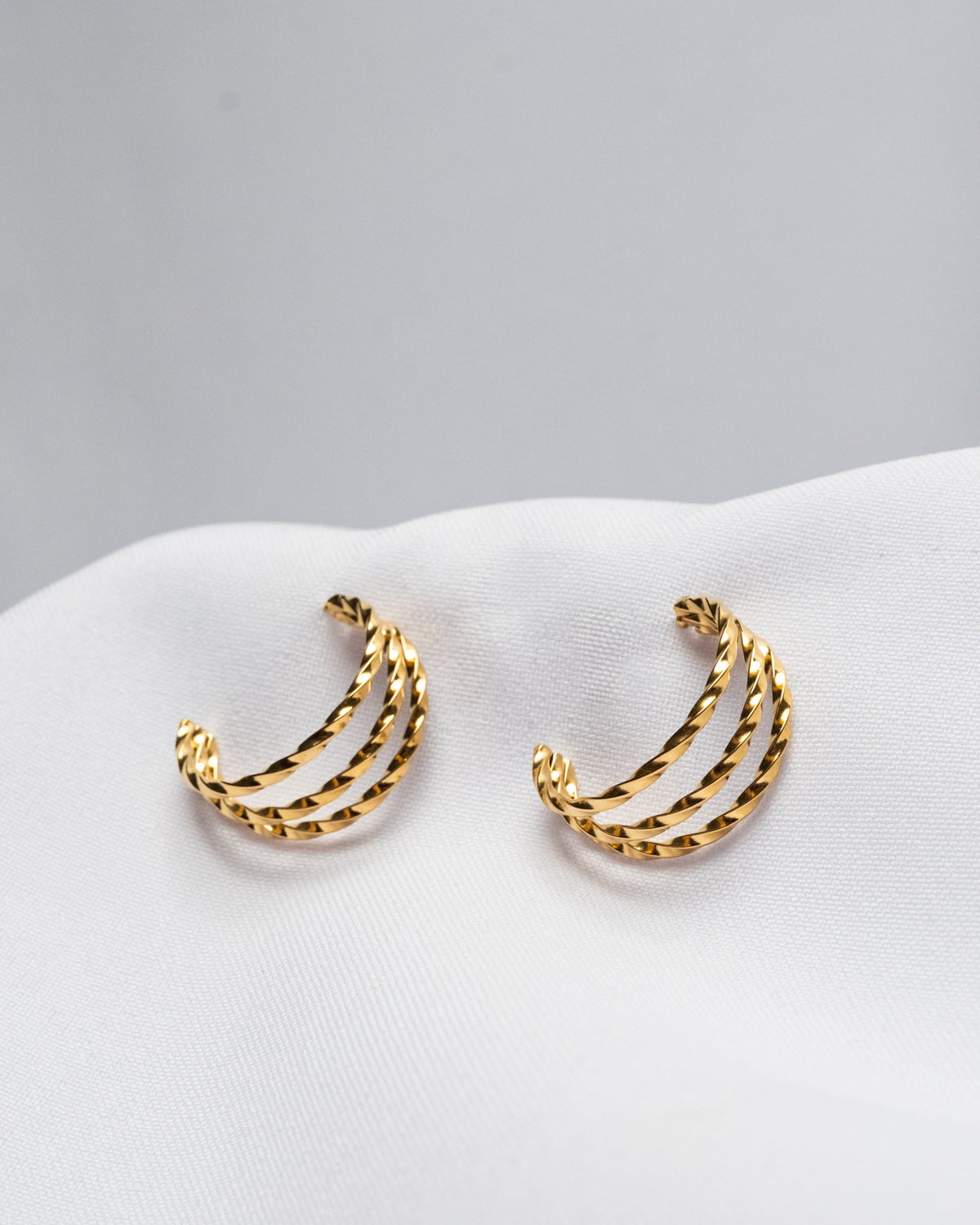18K Plated Massimo Earrings