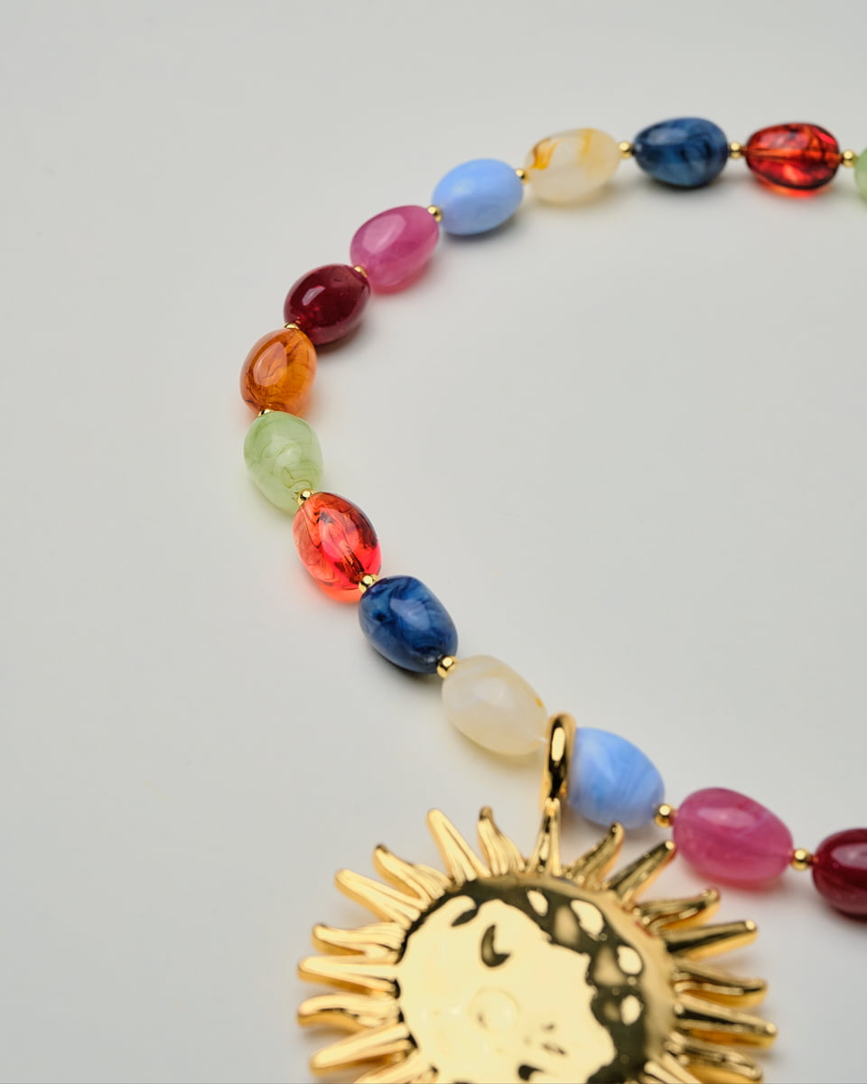 Lerik Sun Necklace