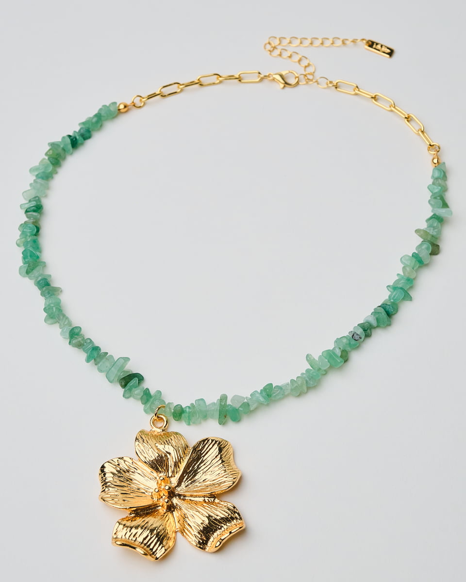 16K Plated Demi Necklace